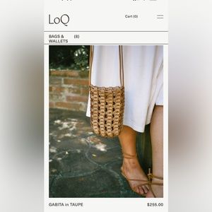 Loq cross body bag